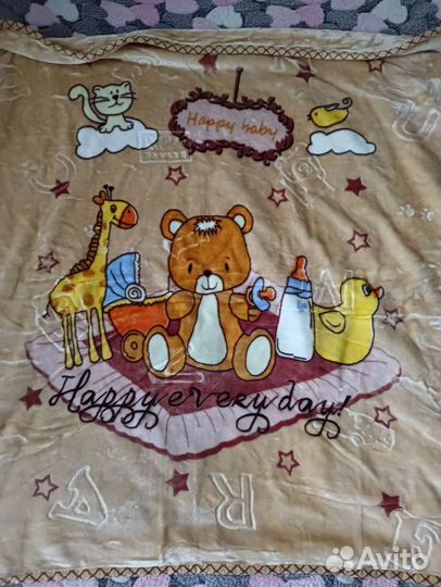 Плед детский новый