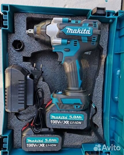 Аккумуляторный гайковерт Makita 800 н.м. (Арт.1426