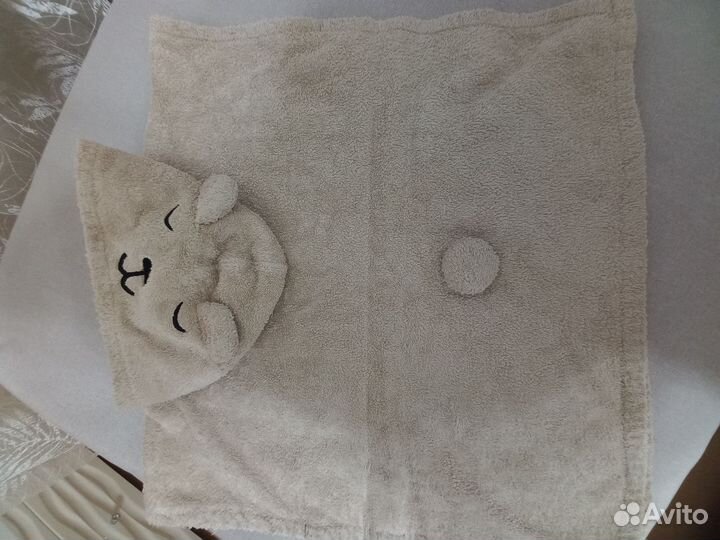 Полотенце пончо детское