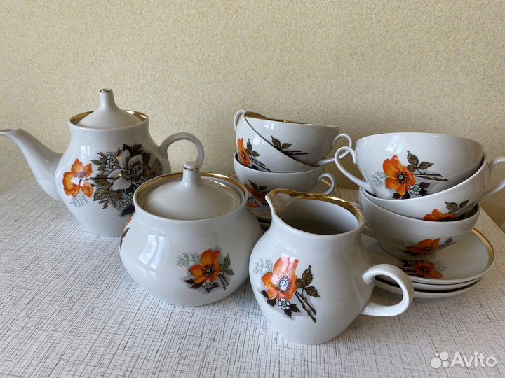 Чайный сервиз дулево
