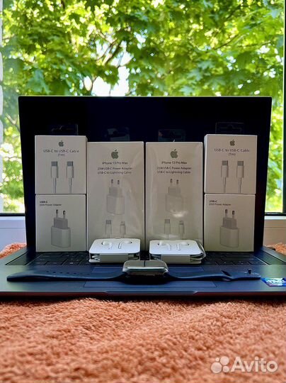 Зарядка на iPhone провод Type-C+ Блок питания