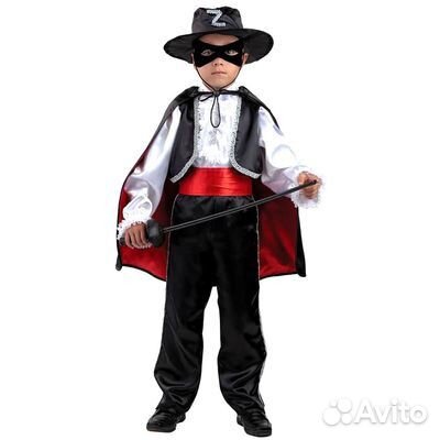 Карнавальный костюм зорро, супергерой