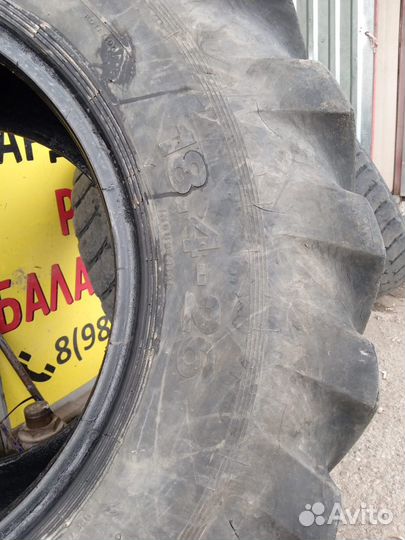 Продам задние шины на экскаватор- погрузчик