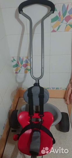 Велосипед детский с родительской ручкой