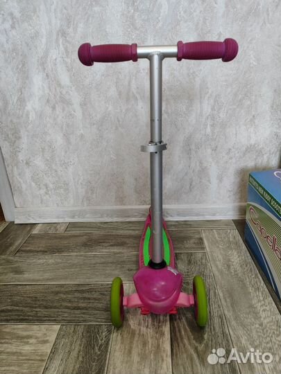 Самокат детский трехколесный бу