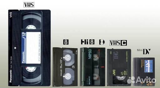 Оцифровка видеокассет VHS, miniDV, Hi8, VHS-C