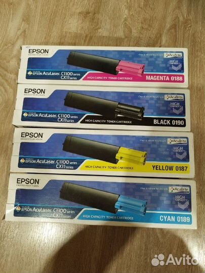Комплект оригинальных картриджей Epson