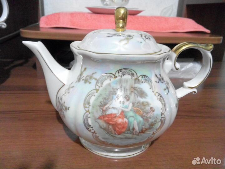 Немецкий фарфоровый чайно-кофейный сервиз 60х СССР