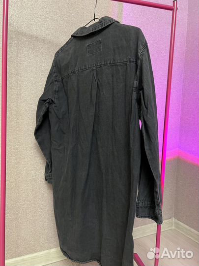 Джинсовое платье