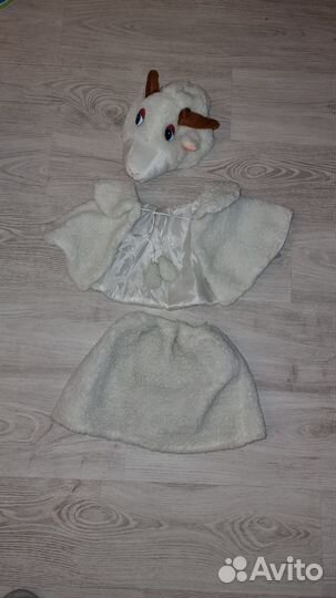 Новогодний костюм барашка 2-5 лет