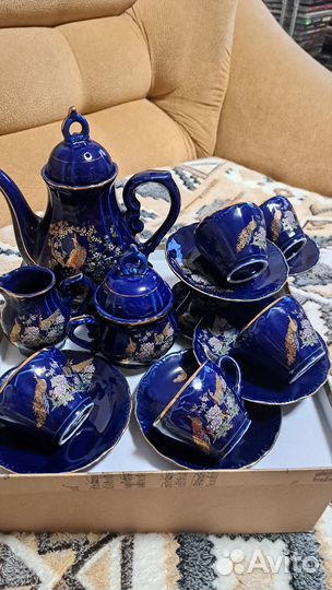 Сервиз кофейный фарфор японский eagle