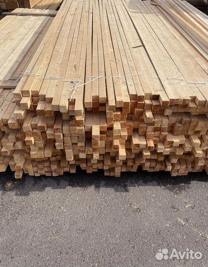 Брус обрезной 100х100х6000мм с доставкой