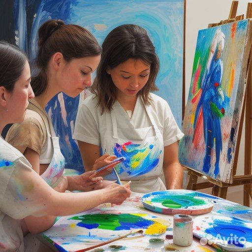 Мастер класс по рисованию. арт-мероприятие