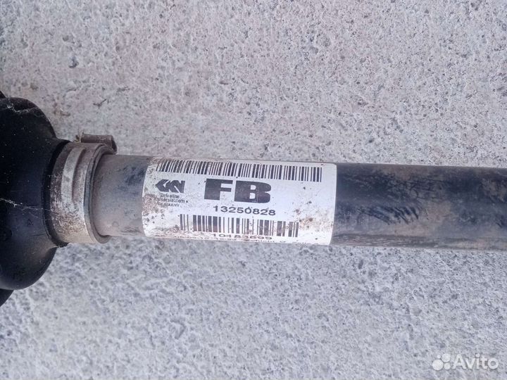 Привод правый опель астра j 1.6ат