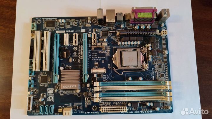 Материнская плата Z68 (1155) + 2600k