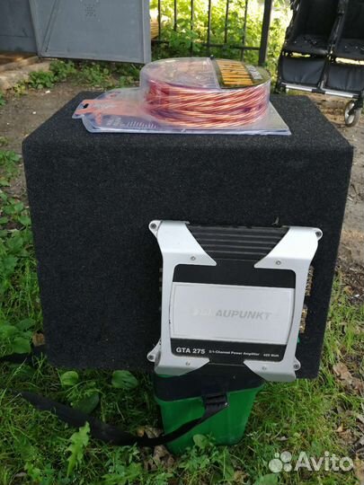 Сабвуфер и усилитель