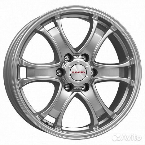 R18 6x139,7 7,5J ET33 100,1 K&K Балеар-оригинал (кс727) дарк платинум
