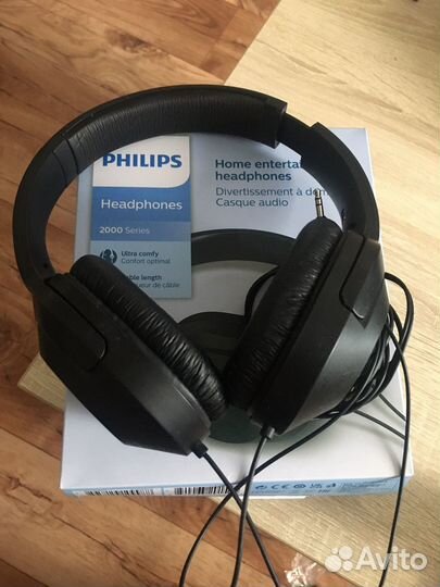 Проводные наушники philips headphones 2000 serias