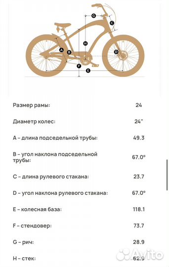 Велосипед Круизер Еlеctrа Straight 8