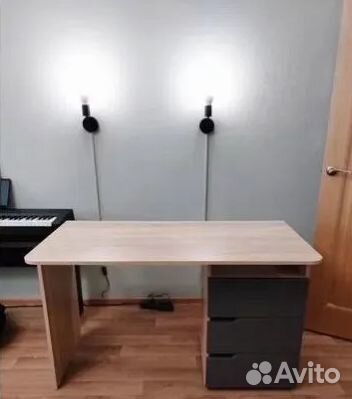 Стол компьютерный анталия (графит софт )