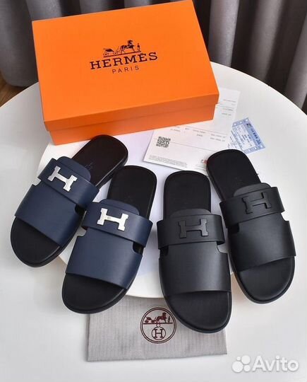 Шлепанцы hermes