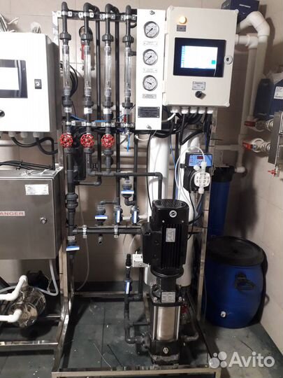 Установка обратного осмоса 500 л/час RO-500