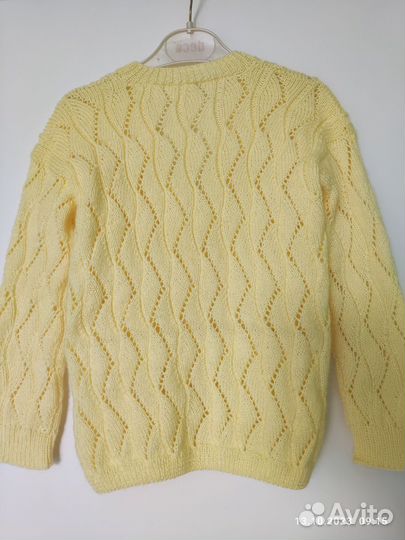 Кардиган вязаный детский ручная работа