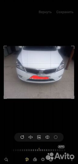 Решётка kia ceed ed 2011