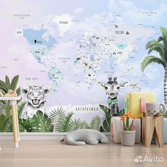 Детские фотообои 