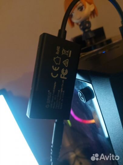 USB Аудио-карта orico SC2