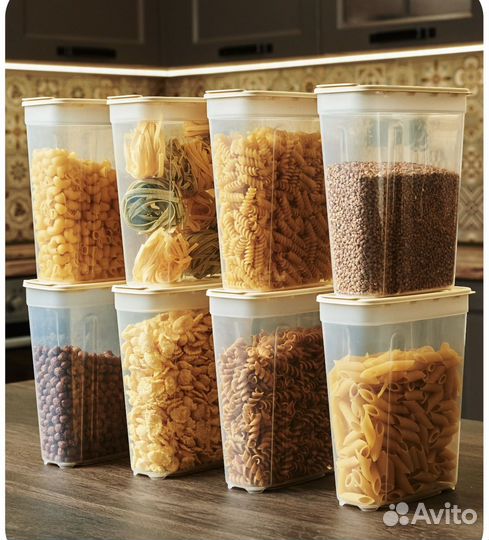 Контейнер пищевой для хранения сыпучих продуктов