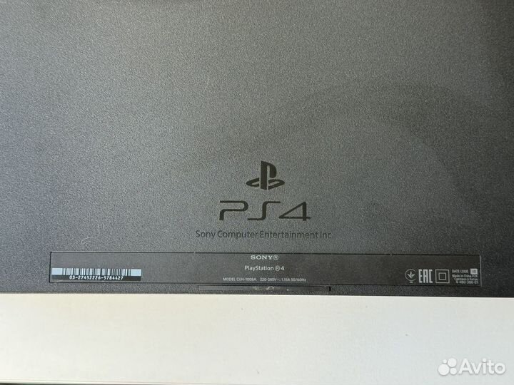 Sony playstation 4 slim 500gb с геймпадом