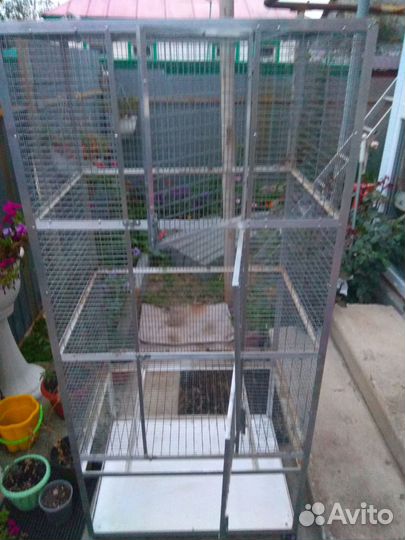 Клетка для шиншиллы бу