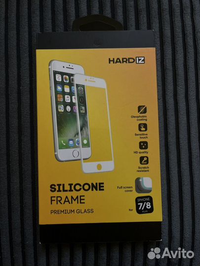 Защитное стекло iPhone 7/8 plus айфон 7/8 плюс