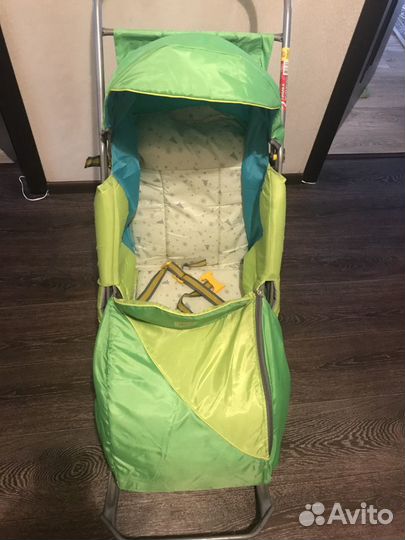 Санки коляска тимка 2комфорт