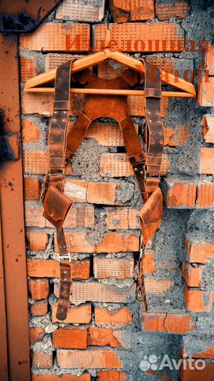 Подтяжки (разгрузка) натуральная кожа