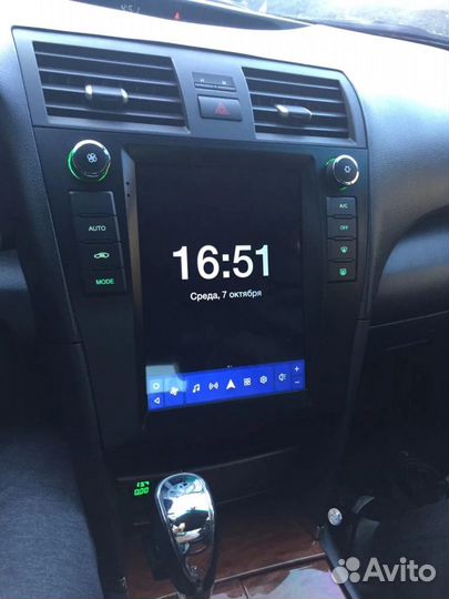 Toyota Camry 40 Tesla android штатная магнитола