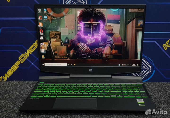 HP 15.6 (i5-10300H, 16GB, SSD512, GTX 1660 Ti 6GB)