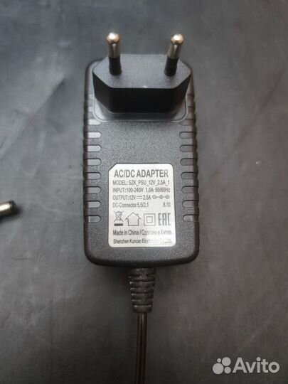 Блоки питания 12V 1-2.5A в ассортименте