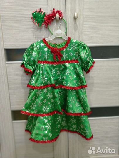 Новогодний костюм елочка