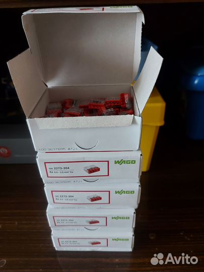 Клеммы wago