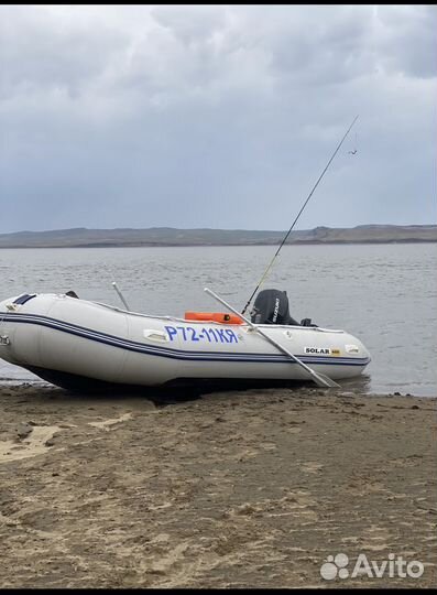 Лодка с мотором Suzuki 30 и прицепом