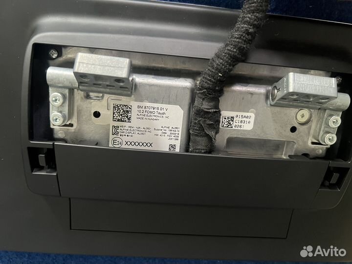 Задние мониторы для BMW X5 G05