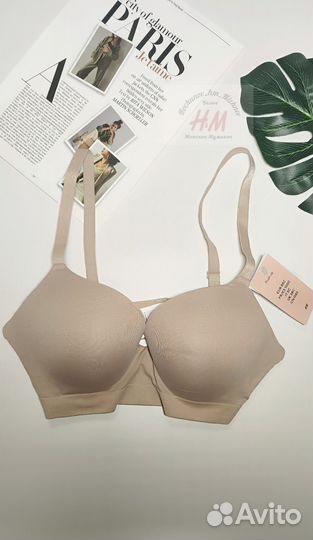 Бесшовный бюстгальтер пуш-ап новый hm 85C