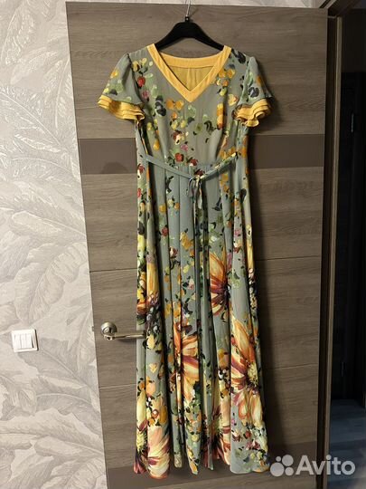 Вечернее платье из шелка