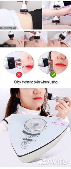 Аппарат RF лифтинг по лицу и телу