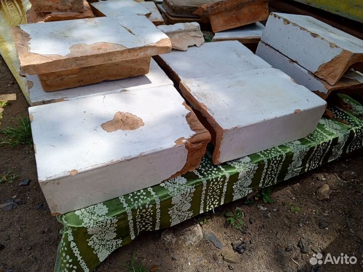 Изразец каминный