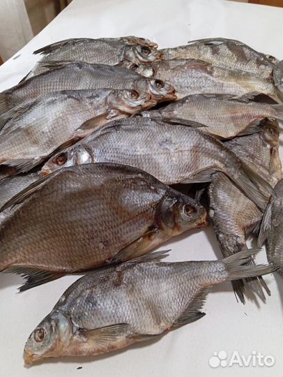 Вяленая сушеная рыба