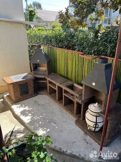 Комплекс барбекю, печь под казан, гриль, мангал