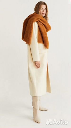 Трикотажный шарф женский Mango